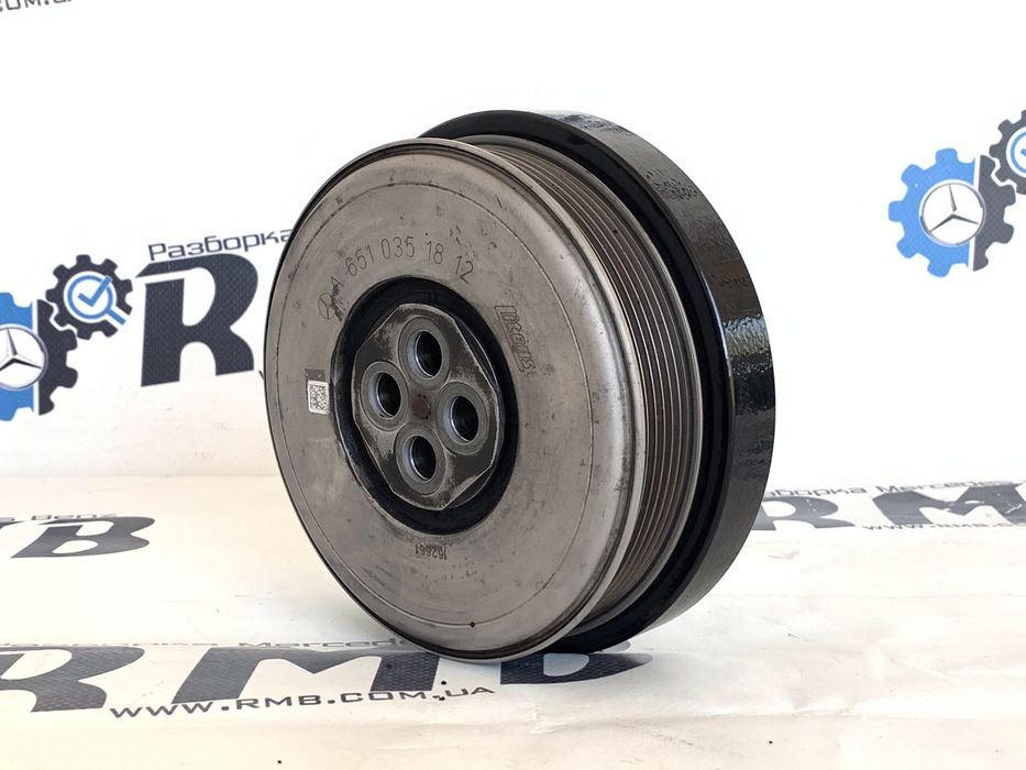 Шкив коленвала демпферный Мерседес Спринтер W906 2.2 OM651 A6510351812