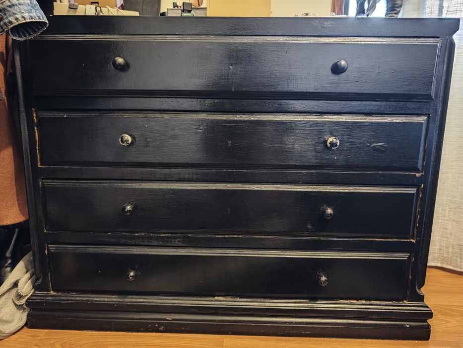 Cómoda Quarto Preto