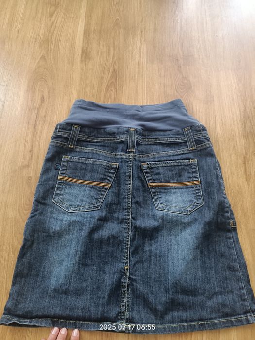 Spódnica jeansowa ciążowa r.L