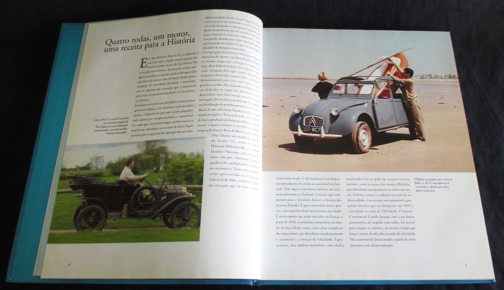 Livro 100 Automóveis de Sempre
