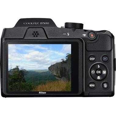 Фотоаппарат Nikon COOLPIX B500 — 16 Мп | 40× оптический зум | Wi-Fi | Bluetooth
