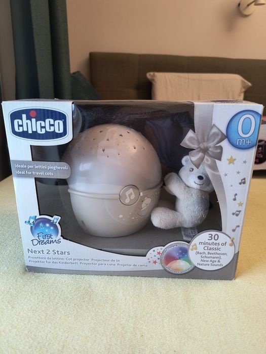 Chicco Pozytywka - First Dreams Next 2 Stars - Projektor dla dzieci