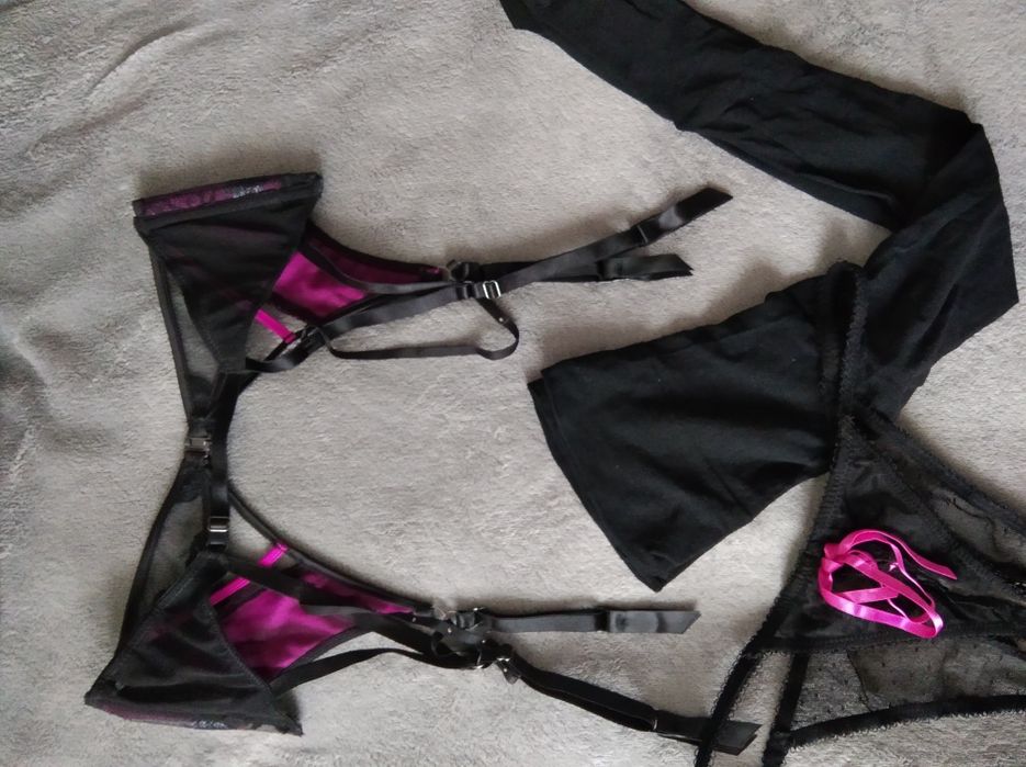 Używ pas pończochy majtki Ann Summers zestaw ero