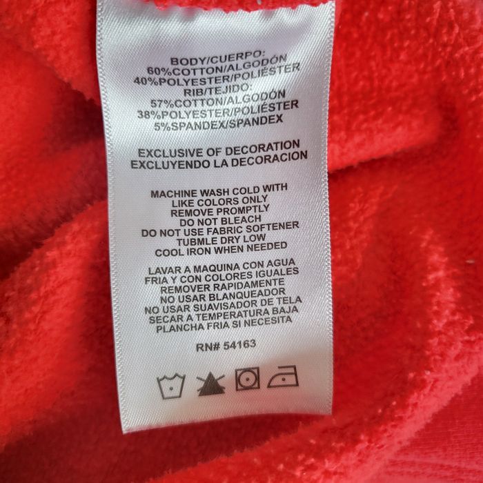 Oryginalna bluza z kapturem Calvin Klein | Rozmiar S / Ch | Koralowa / Różowa