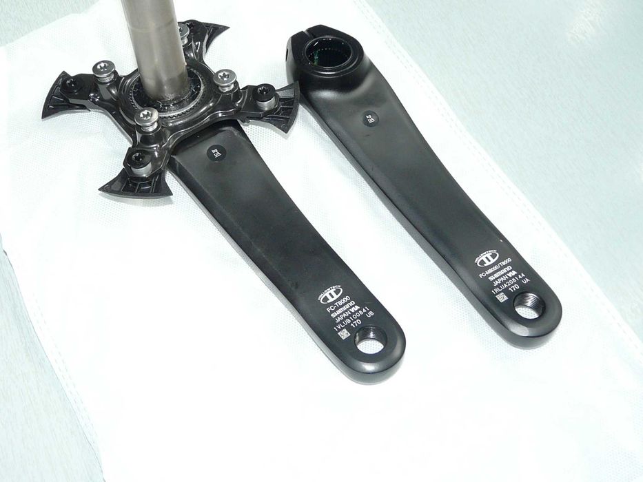 Nowa Korba XT FC-T8000+śruby 170 mm