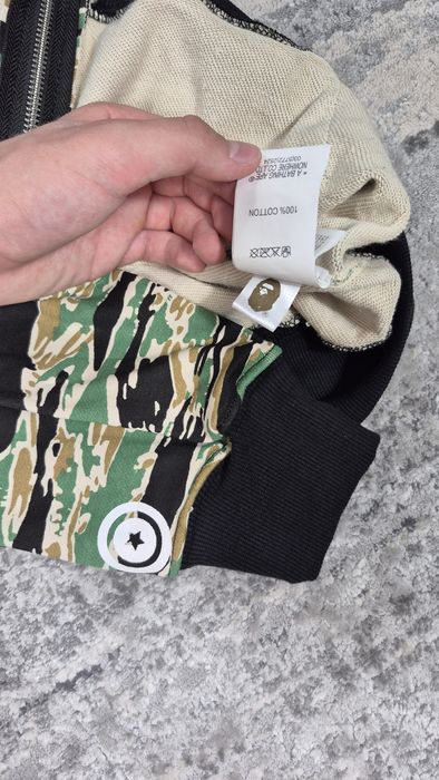 Кофта Варе Зипка А Bathing Ape Bapel Зип-Худи Бейп І Варе Tiger Кофта Худи Bape Tiger Camo Gray