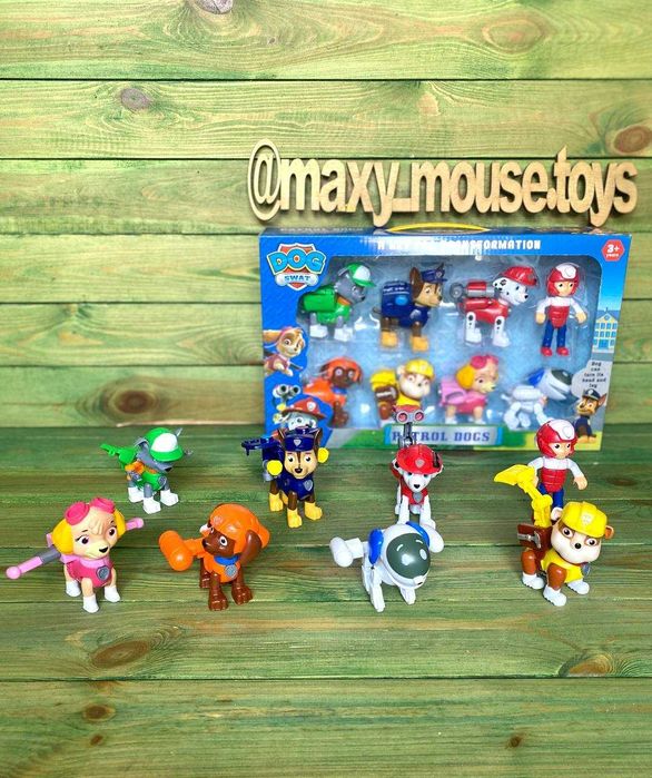Іграшки Щенячий Патруль. Герої Щенячий патруль. Набір Щенячий Патруль