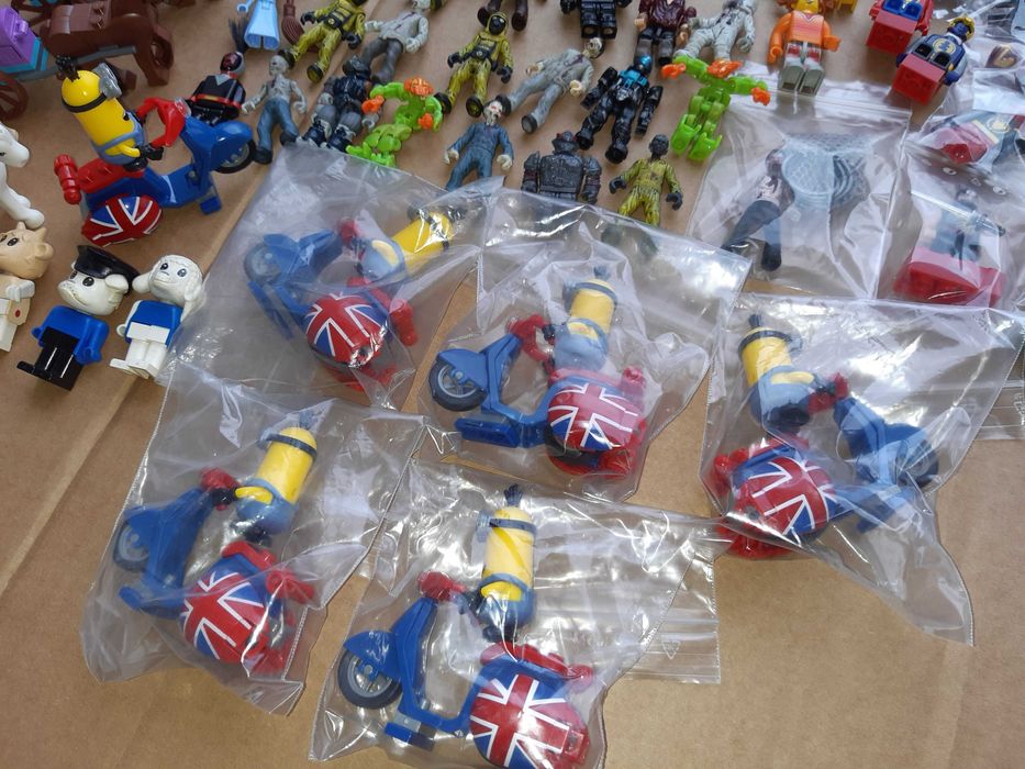 Legos e Mega Bloks Originais – Figuras – Cars – Vespas - Animais