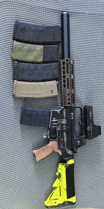 Venda/troca Systema PTW e acessórios airsoft