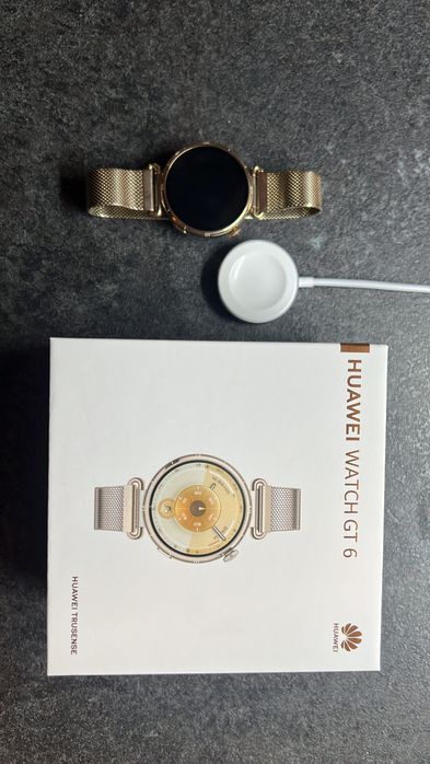Smartwatch Huawei gt 6 elegant złoty