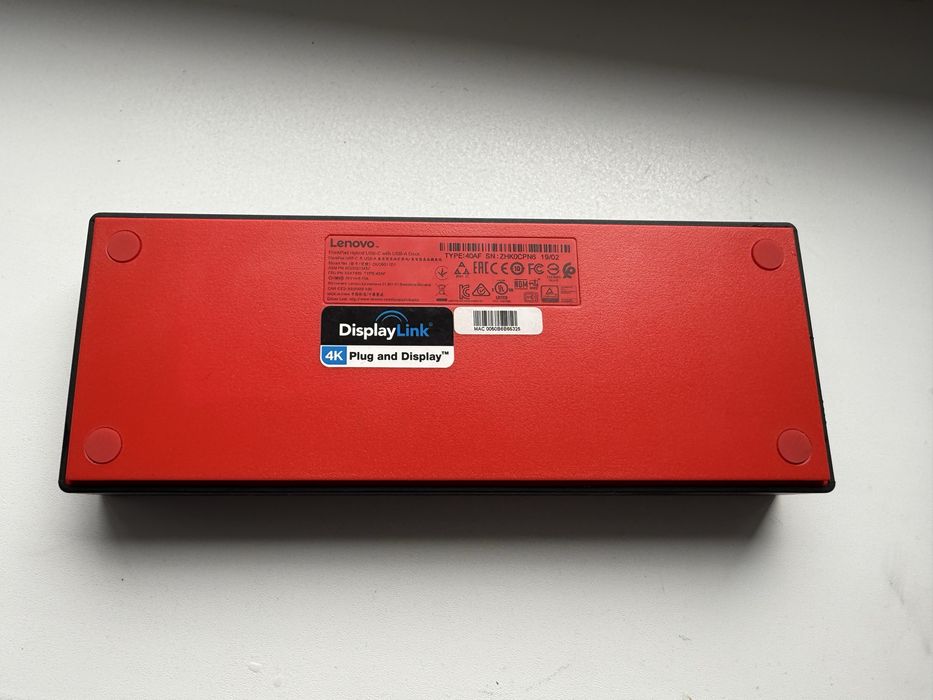 Док станція для ноутбука ThinkPad Lenovo DUD9011D