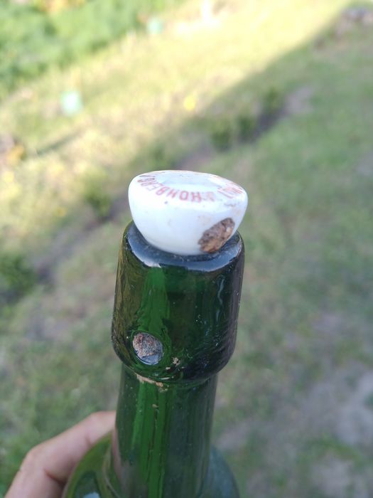 Stara butelka J.Hohberg Lowenberg-Lwówek Śląski