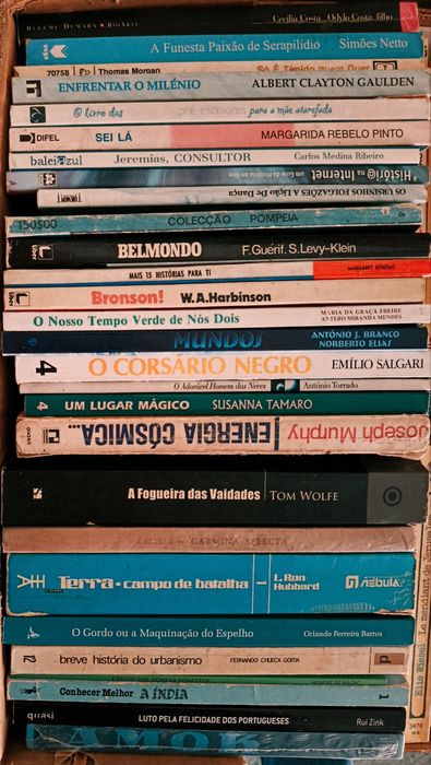Lote  de  Diversos  LIVROS  Usados ( 3 ) velharias