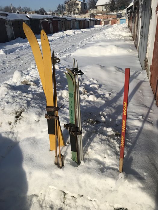 Лыжи детские СССР