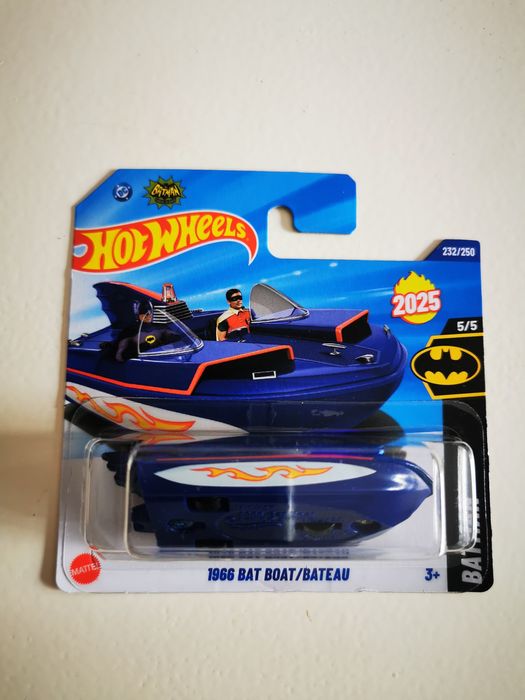 1966 Bat Boat Batman Hot Wheels 2025