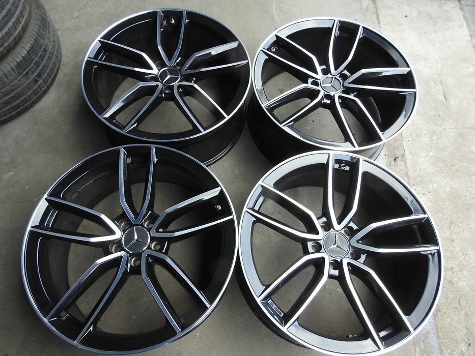 4x Alufelgi 20'' 5x112 et42 8,5J MERCEDES  piasta 66.6mm + TPMS