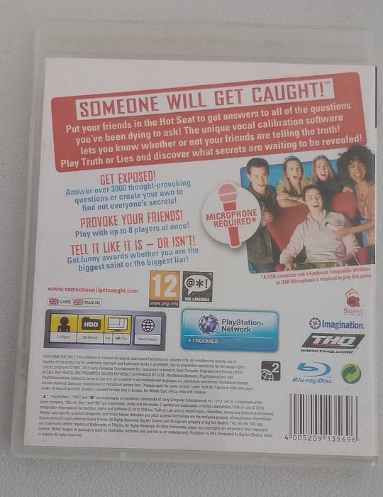 Jogo PS3 – Truth or lies