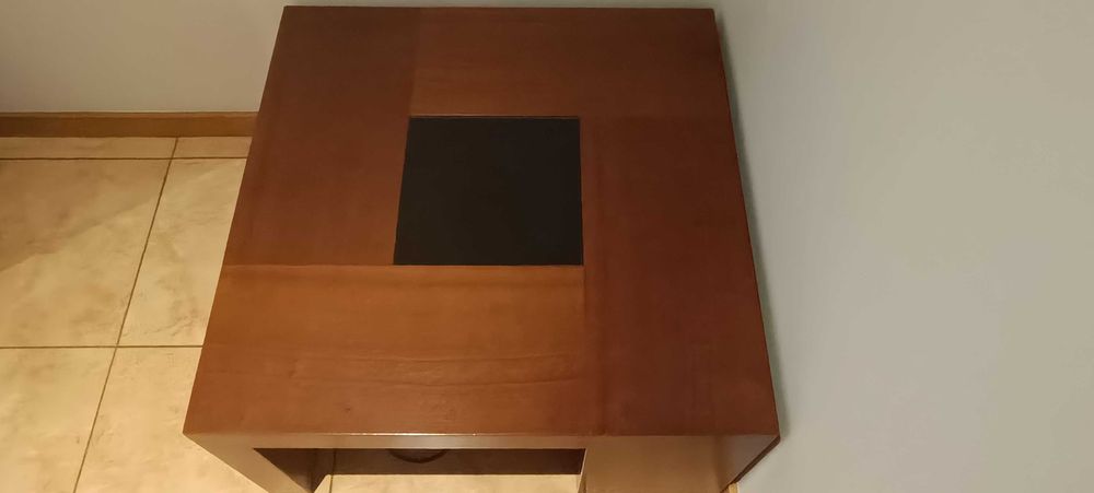MOVEL  de sala e Mesa de centro em cerejeira maciça