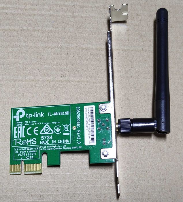 WiFi-адаптер PCI-E TP-Link TL-WN781ND