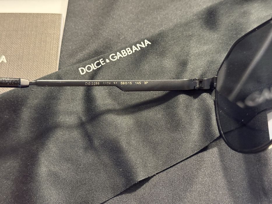 Okulary przeciwsłoneczne Dolce&Gabbana z polaryzacją DG2288