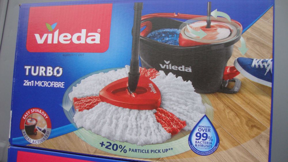 Набір для прибирання Vileda швабра відро мыть пол прибирання підлоги