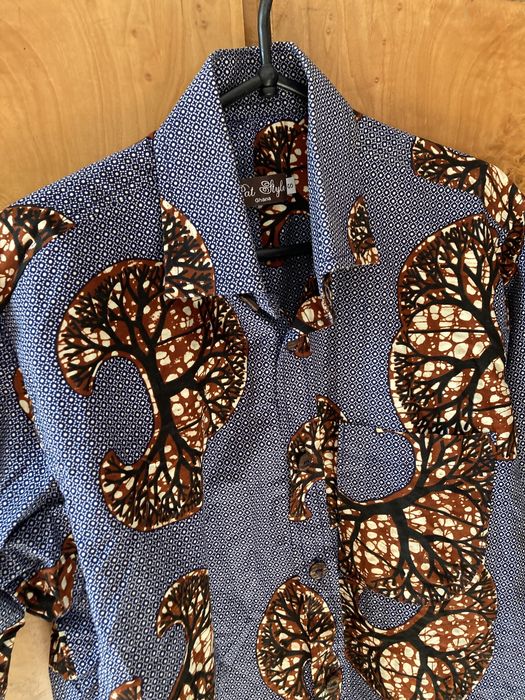 Piękna koszula z Ghany rozmiar S