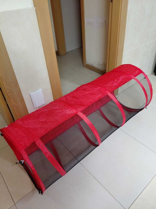 Circuito de tendas para bebés