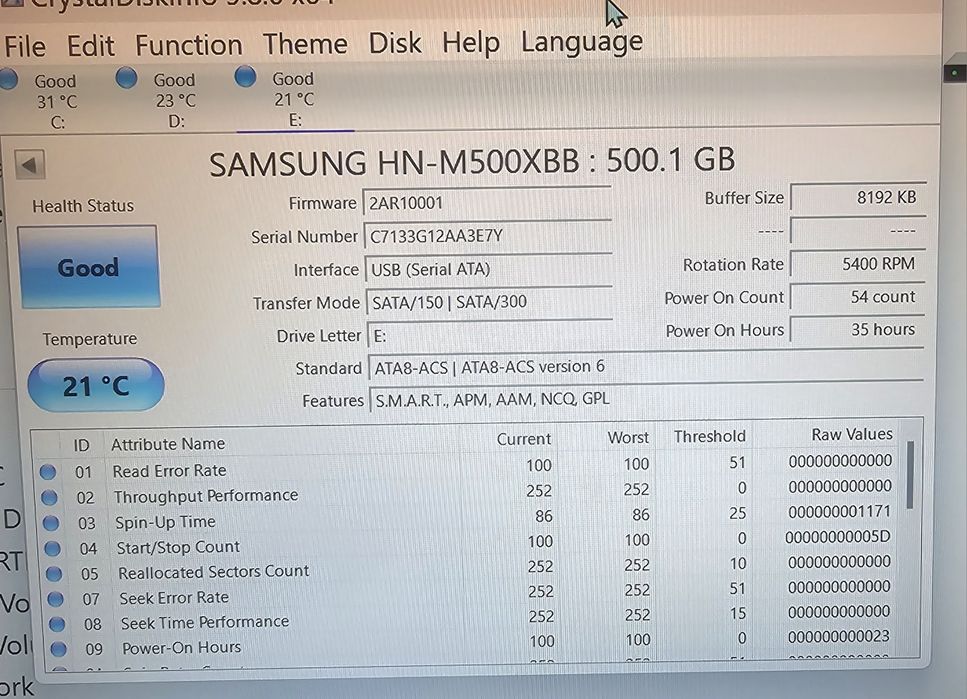 Discos rígidos externos HDD com bolsa