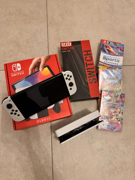 NOWE Nintendo Switch Oled White