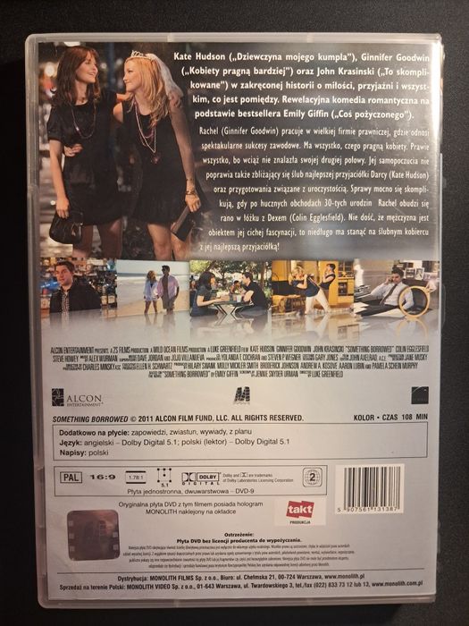 Pożyczony narzeczony | Krasinski | Hudson | DVD