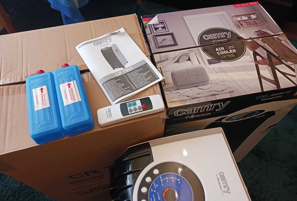 Klimator przenośny 3w1  Camry CR7905 8 l. kółka pilot wkłady