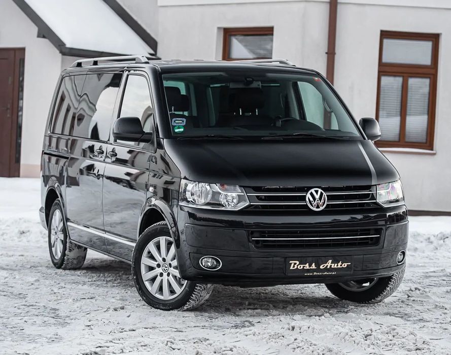 Volkswagen Multivan 2.0TDI 180KM HighLine DsG Navi Camera Stolik Skóra Full ASO! Polecam!