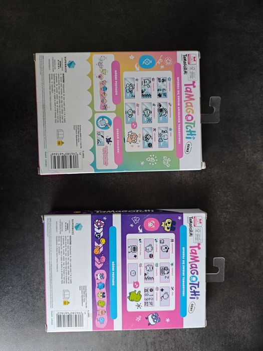 Tamagotchi zielone lub niebieskie