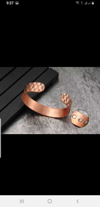 Медный магнитный браслет для здоровья