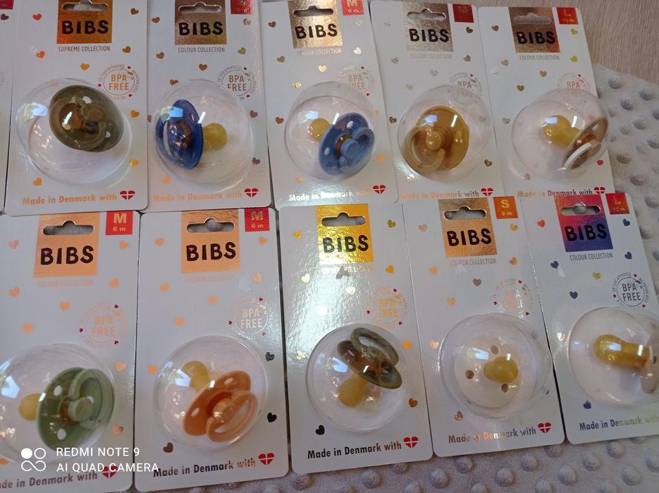 BIBS nowe różne rodzaje smoczek uspakajający SKLEP NW