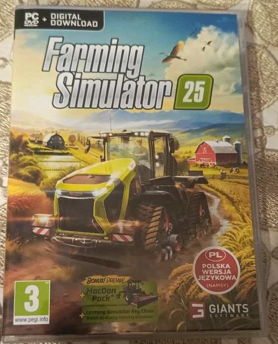 Sprzedam grę komputerową farming Simulator 2025