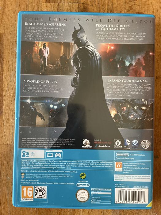 Wii U Batman: Arkham Origins