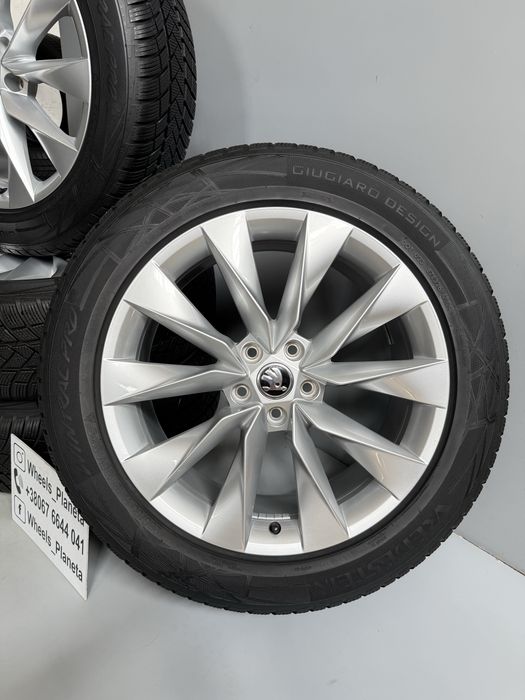 комплект Škoda Enyaq ID 4 Audi Q4 R19 8Jx19H2 ET45 ЦО 57.1 Kodiaq