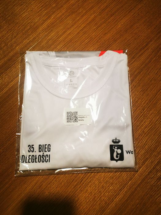 Koszulka biegowa L męska - 35 bieg niepodległości Warszawa