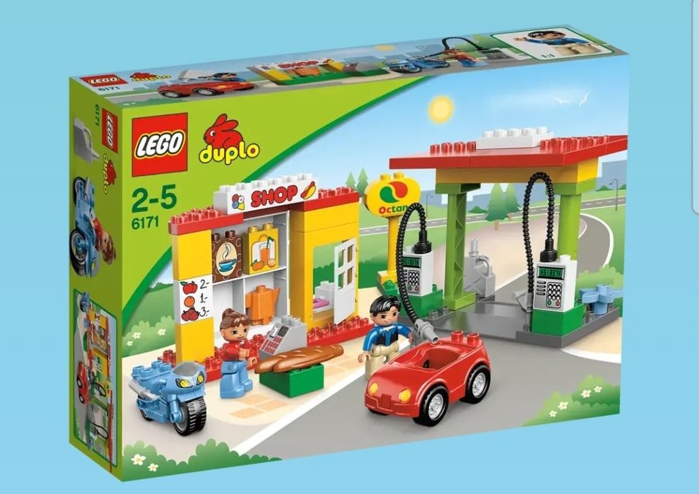 Lego Duplo 6171 Stacja Paliw