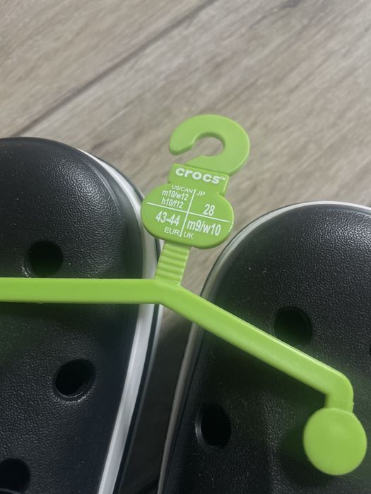 Buty Crocs 43-44. M9 w10 nowe czarne
