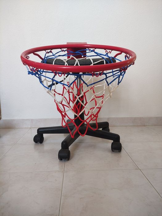 Cesto de Basketball Vermelho