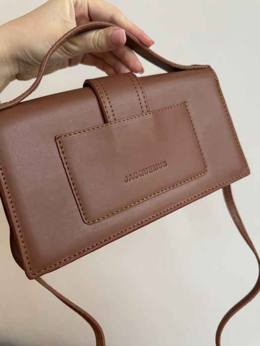 Torebka Jacquemus brązowa carmel