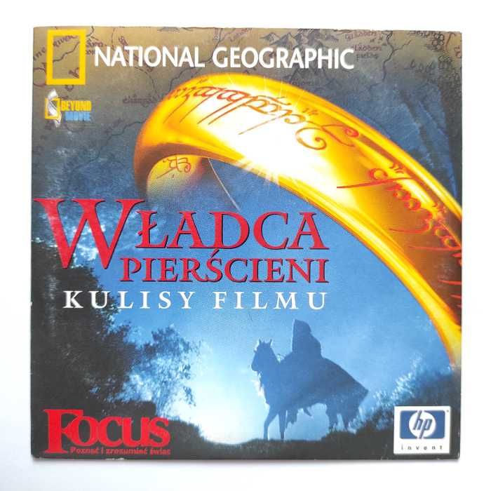Władca Pierścieni Kulisy Filmu National Geographic płyta CD