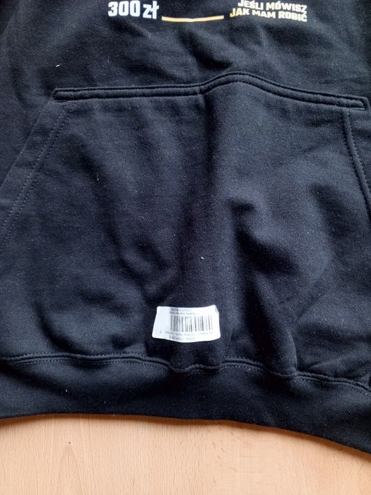 Nowa bluza męska z kapturem kangurka M hydraulik