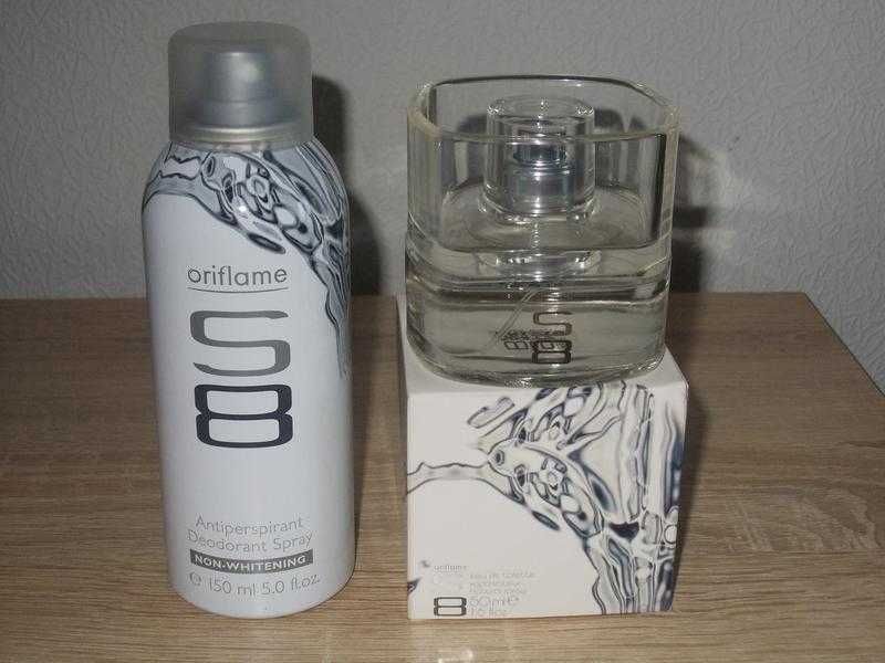 Мужской подарочный набор S8 Oriflame туалетная вода + дезодорант