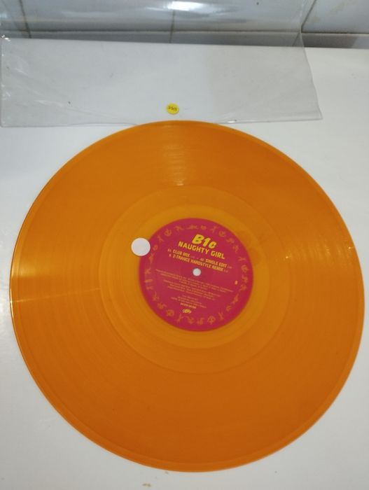 Lote de maxi's vinil colorido anos 80