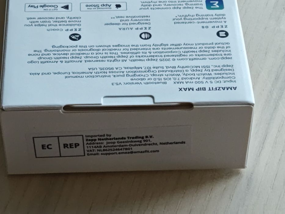 Smartwatch Amazfit BIP Max GWAR 24M POLSKA