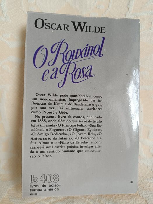 O Rouxinol e a Rosa de Óscar Wilde