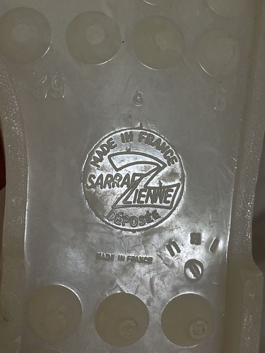 Мильниці босоніжки силикон 38-24 см Sarra Zienne